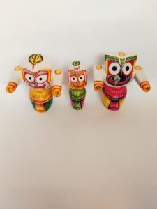 Lord Jagannath Baladeva and Subhadra Original Neem wood